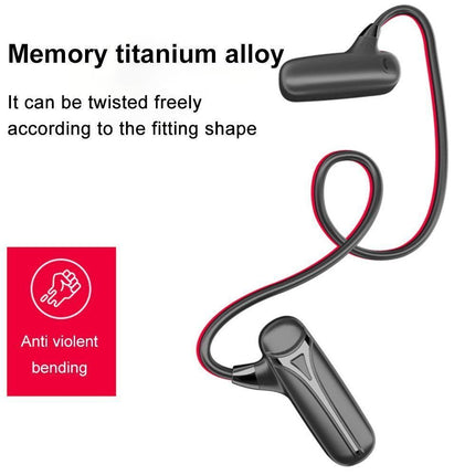 Bone Conduction Headphones - Open Ear - Waterproof Bluetooth 5.0 Headset with Mic