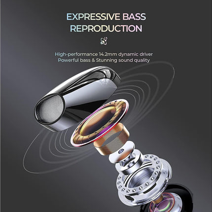 Wired Earbuds with Microphone High-resolution Audio Headphones