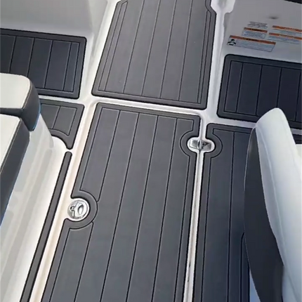 2016 Regal 1900 ES Swim Platform Cockpit Pad Boat EVA Foam Faux Teak Deck Floor Mat Seadek MarineMat Gatorstep Style Self Adhesive