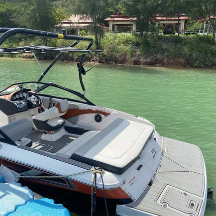 2016 Regal 1900 ES Swim Platform Cockpit Pad Boat EVA Foam Faux Teak Deck Floor Mat Seadek MarineMat Gatorstep Style Self Adhesive