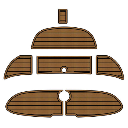 2006 & Earlier Yamaha SX230 Swim Platform Pad Boat EVA Foam Teak Deck Floor Mat SeaDek MarineMat Gatorstep Style Self Adhesive