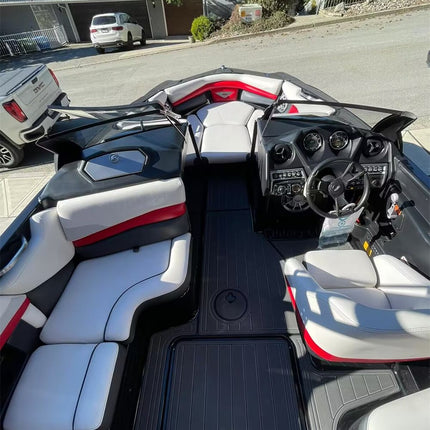 2015-2017 AXIS A22 Swim Platform Cockpit Pad Boat EVA Foam Teak Deck Floor Mat SeaDek MarineMat Style Self Adhesive