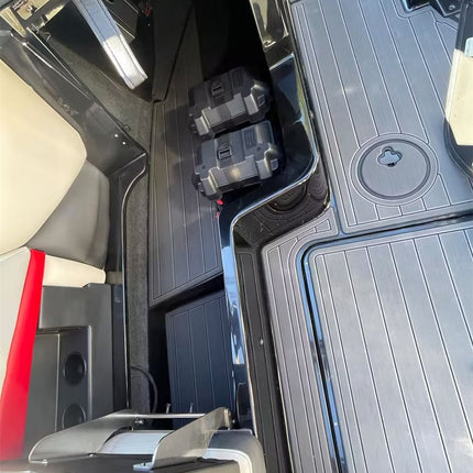 2015-2017 AXIS A22 Swim Platform Cockpit Pad Boat EVA Foam Teak Deck Floor Mat SeaDek MarineMat Style Self Adhesive