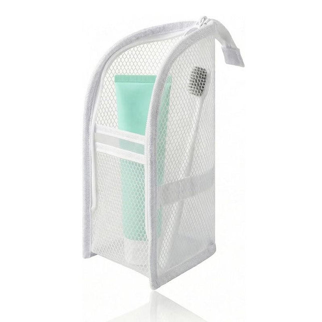 Stand-Up Breathable Mesh Toiletry Organizer Multifunctional Waterproof Travel Cosmetic Bag Travel Cosmetic
