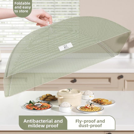 Foldable Mosquito-Proof Food Cover, Household Fly Screen, Fine-Mesh Breathable Dining Table Cover - Square