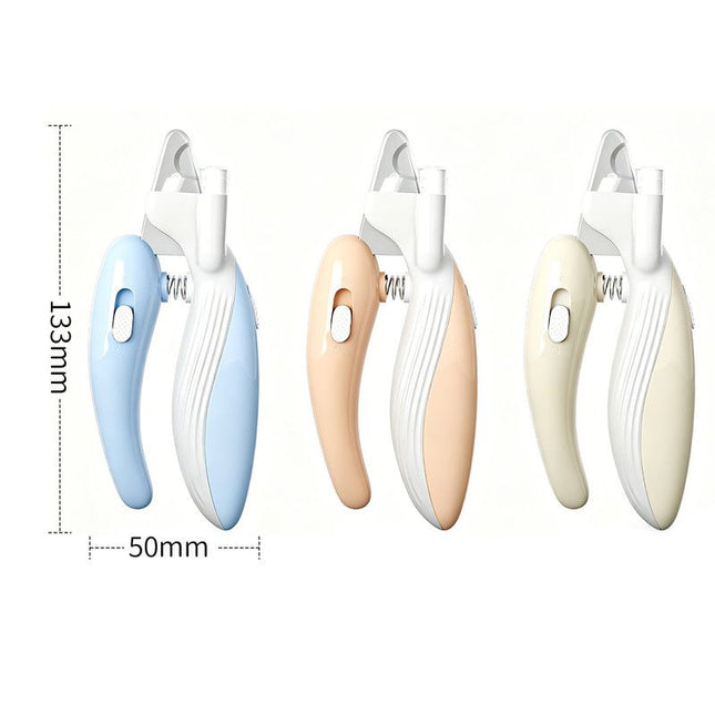 Pet Nail Clippers with Light Splatter-Proof and Safe Grooming Tool Universal for Cats and Dogs LED Light – product detail