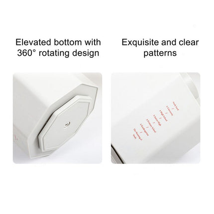 1pc 360-Degree Spinning Organizers, Desktop Storage Stationery Supplies,  for Office, School, Art Supply, Kids