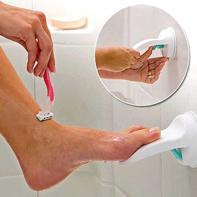 Shower Foot Rest with Suction Cups Non-Slip Bathroom Pedal Leg Shaving Aid for Shower V1265-YY-30