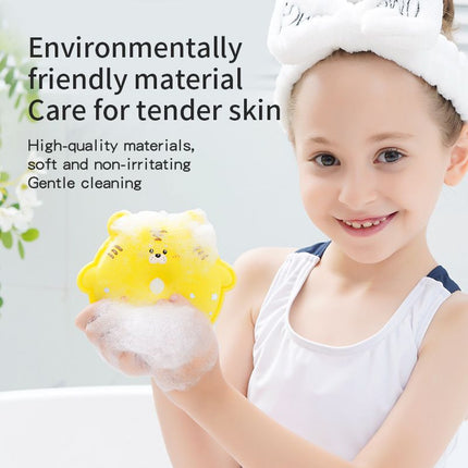 Children's bath cotton cartoon bath flower bath ball