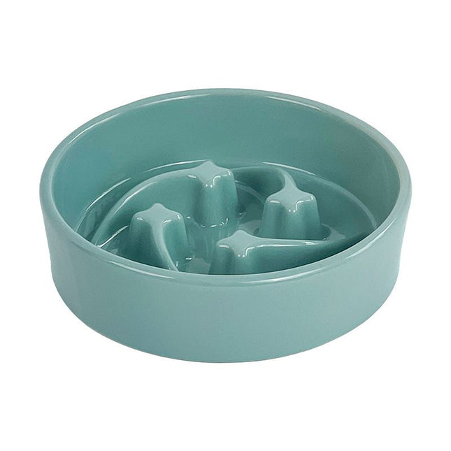 Ceramic Slow Feeder Bowl Anti-Choke Pet Bowl V1289-PET-BOWL-005