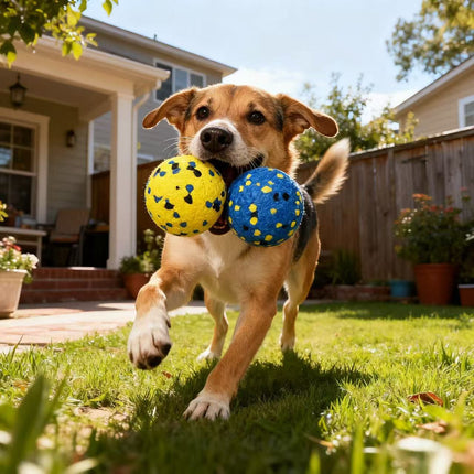 ETPU High Resilience Dog Ball Indestructible Chew Ball for Medium Large Dogs