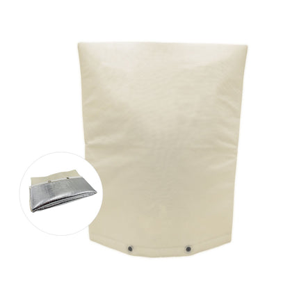 Backflow Insulation Preventer Cover Aluminum Foil Winter Water Faucet Freezing Protection Cover 43x52cm