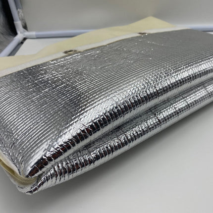 Backflow Insulation Preventer Cover Aluminum Foil Winter Water Faucet Freezing Protection Cover 43x52cm