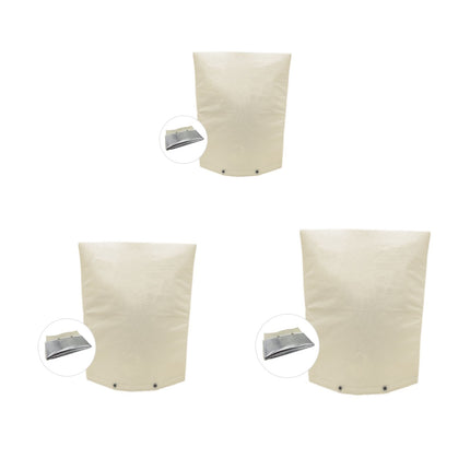 Backflow Insulation Preventer Cover Aluminum Foil Winter Water Faucet Freezing Protection Cover 43x52cm