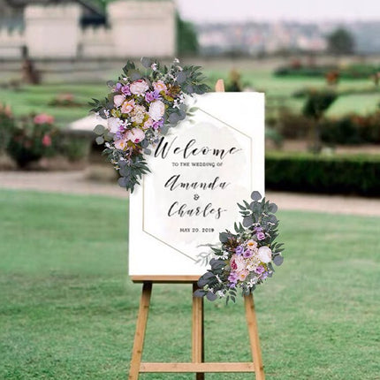 Artificial Wedding Arch Flowers Fake Faux Arch Flowers Decoration