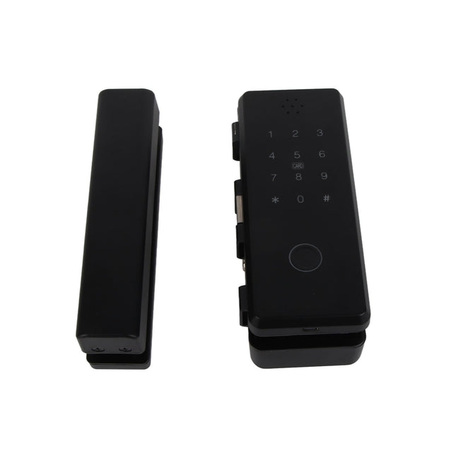 Electronic Glass Door Lock Fingerprint Keyless Entry Electronic Antitheft for Home Office – product detail