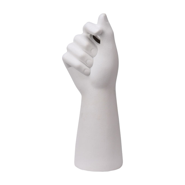 Table Vase White Color 10cm Long Ceramic Vases Decorative V1294-YM220927TW05-1-0421