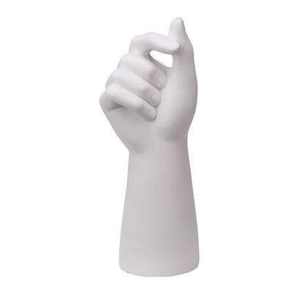 Table Vase White Color 10cm Long Ceramic Vases Decorative