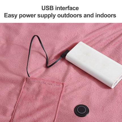 Wearable USB Electric Blanket Heating Blanket with Timing Function 3 Gear Adjustment