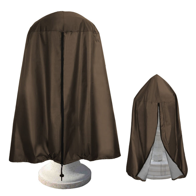 Garden Fountain Statue Protective Cover Silver Coated Oxford Cloth Waterproof Windproof Fountain Protector – product detail