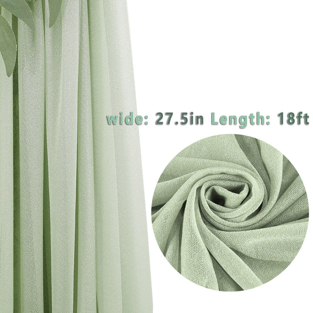 Arch Drapery Tulle Curtains Outdoor Wedding Arch Background Party Photography Veil – product detail