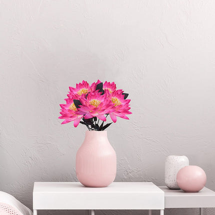 Artificial Lotus Fake Flower Bedroom Decoration Multifunctional Weddings Flower Decoration