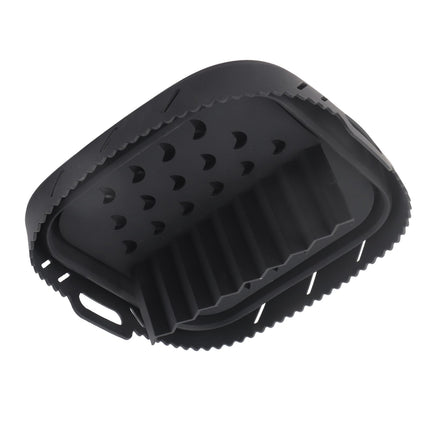 Square Air Fryer Silicone Baking Pan with Silicone Mat Air Fryer Pan