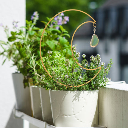 Plant Climbing Frame Climbing Vine Iron Flower Frame Moon Bracket Plant Trellis