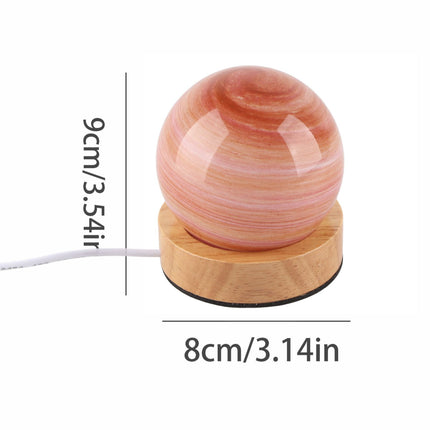 Rechargeable Touch Tricolor Infinitely Dimmable Sunset Table Lamp Ambient Rainbow Lamp