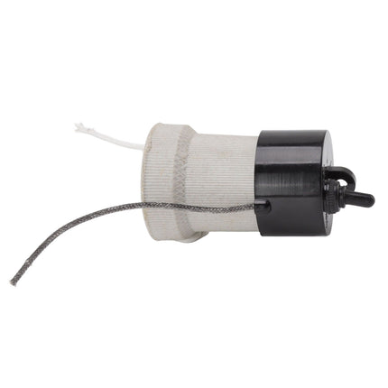 E27 Porcelain Lamp Holder Waterproof 2 Levels Adjustable Temp Heat Insulation Small Tee Heat Light Socket