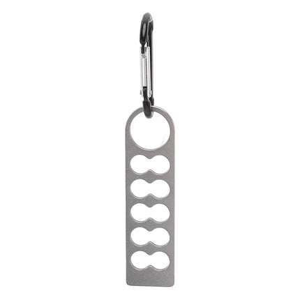 Tent Peg Organizer with Buckle 304 Stainless Steel Camping Nail Holder Tent Stakes Storage Rack