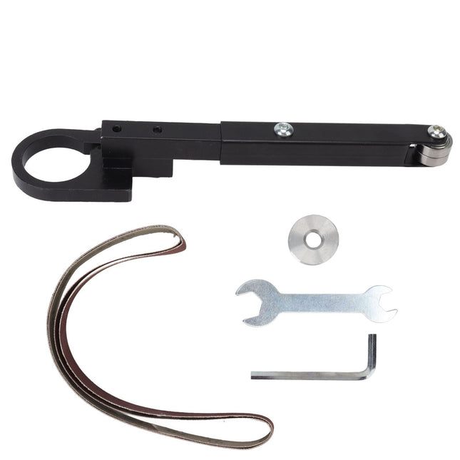 Belt Sander Attachment Sturdy Steel Low Noise Impact High Stability Sand Belt Machine Pipe for Knife Gaps
