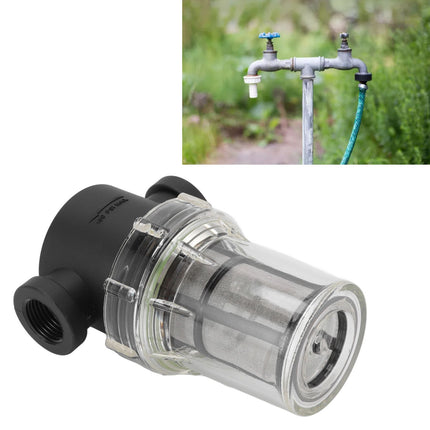 Hose Filter Plastic Sediment Impurity Garden Watering Prefilter For High Pressure Washer G1/2 100 Meshes
