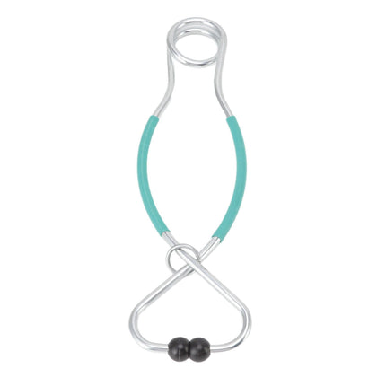 Cattle Bull Cow Nose Pliers Metal Punch Free Strong Traction Cow Pulling Tool for Farm Ranch Veterinary L Green