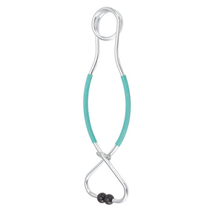 Cattle Bull Cow Nose Pliers Metal Punch Free Strong Traction Cow Pulling Tool for Farm Ranch Veterinary L Green