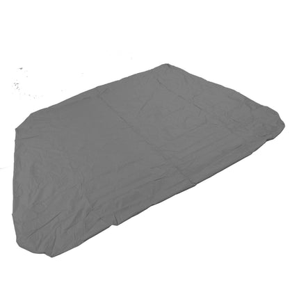 SPA Cover Square Waterproof 190 Silver Coated Polyester Taff Weather Resistant Hot Tub Cover Protector for Bathtub 231x231x30cm/90.9x90.9x11.8in Grey
