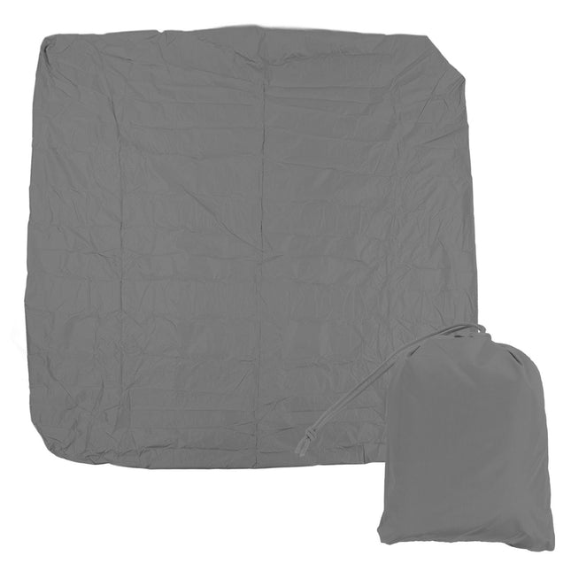 SPA Cover Square Waterproof 190 Silver Coated Polyester Taff Weather Resistant Hot Tub Cover Protector for