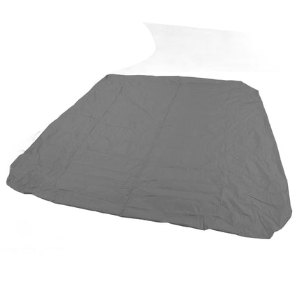 SPA Cover Square Waterproof 190 Silver Coated Polyester Taff Weather Resistant Hot Tub Cover Protector for Bathtub 207x207x30cm/81.5x81.5x11.8in Grey