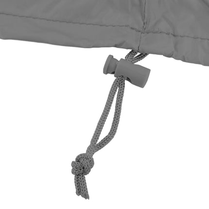 SPA Cover Square Waterproof 190 Silver Coated Polyester Taff Weather Resistant Hot Tub Cover Protector for Bathtub 207x207x30cm/81.5x81.5x11.8in Grey
