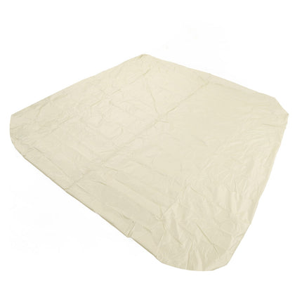 SPA Cover Square Waterproof 190 Silver Coated Polyester Taff Weather Resistant Hot Tub Cover Protector for Bathtub 207x207x30cm/81.5x81.5x11.8in Beige