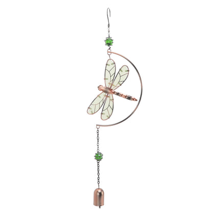 Dragonfly Wind Chimes Waterproof Beautiful Melody Iron Hanging Ornaments for Home Decoration