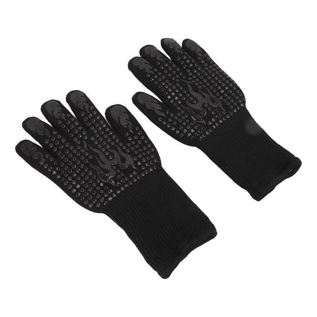 2 Pcs Heat Resistant Gloves Thermal Isolation High Temperature Resistant Anti Slip Washable Silicone – product detail