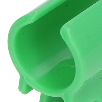 24pcs Greenhouse Clamps Single Head Row Cover Netting Tunnel Hoop Clips Insect Proof Shed Film Shading Net Rod Clips 19mm