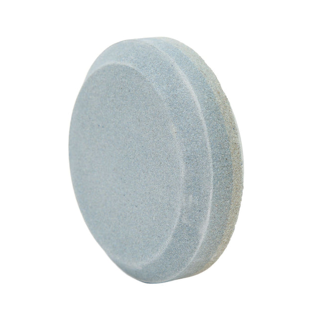 Double Sided Knife Sharpener Multifunctional Round Shape Knife Sharpening Stone for Lawn Mower Blades – product detail