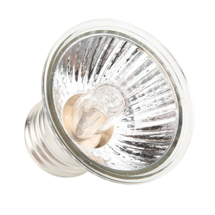 UVB Reptile Heat Lamp Bulbs Full Spectrum Energy Saving Sunbathe Heat Lamp for Amphibians 220‑240V Warm Light 75W