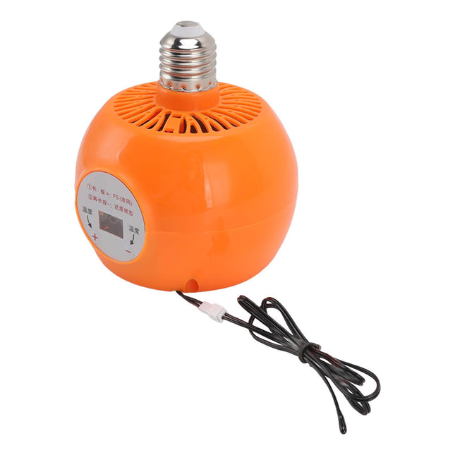 E27 Heating Lamp Auto Constant Temp Adjustable Poultry Heater Lamp for Rabbits Chickens Ducks 150W 220V – product detail