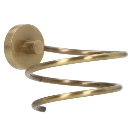 304 Stainless Steel Hair Dryer Rack Keep Tidy Wall Mount Blow Hair Dryer Holder for Bathroom Antique