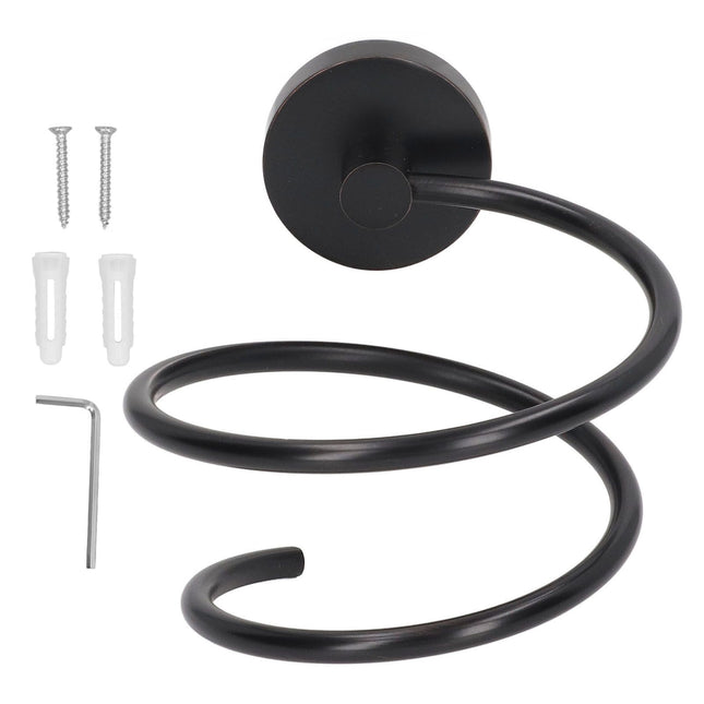 304 Stainless Steel Hair Dryer Rack Keep Tidy Wall Mount Blow Hair Dryer Holder for Bathroom ORB