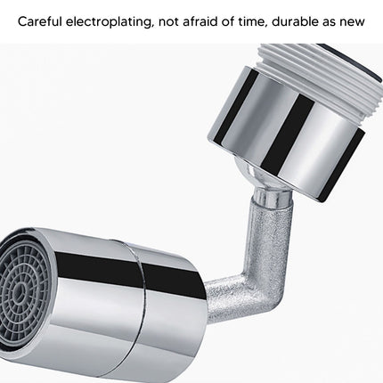 Plastic Faucet Extender 360 Degree Universal Rotating Splashing Proof Tap Aerator for Kitchen Bathroom