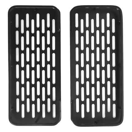 Shower Caddy Double Layer Rectangle Shape Space Saving Aluminum Punching Free Installation Bathroom Supplies for Home Black